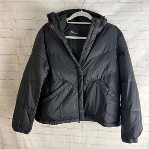 Madewell Black Puffer Jacket